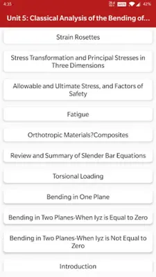 STRUCTURAL ANALYSIS android App screenshot 8